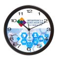 AD012591 12" Wall Clock - Safety never clocks out!