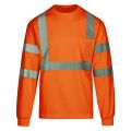 AD01389178 Class 3 Safety Orange Long Sleeve T-Shirt