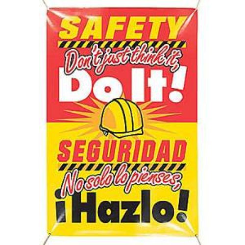 Safety Don't Just Think... (Bilingual)