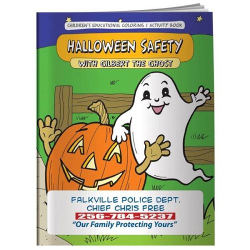 AD011135 Halloween SAFETY Coloring & Activity  Book