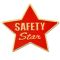 AD010279S Safety Star-  Lapel Pin