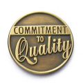 AD010794-C Commitment to Quality - Lapel Pin