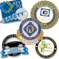 AD011017 Custom Lapel Pins to Recognize Employee Safety
