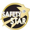AD010383  Safety Star Diamond - Lapel PIn