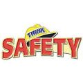 AD010953S Think Safety-  Lapel Pin