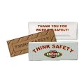 AD0138837 Think Safety Chocolate Bar with Custom Wrapper