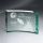 AD0138666 Beveled Jade Glass Crescent Safety Plaque