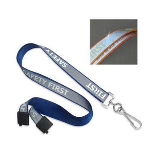 5/8" SAFETY FIRST Reflective Lanyard