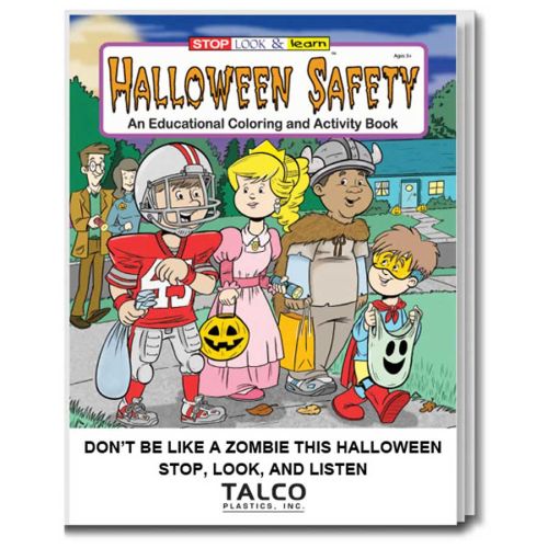 AD011134 Coloring Book- Halloween Safety