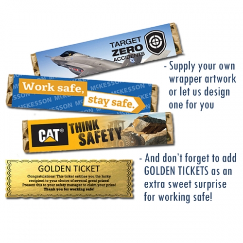 Chocolate Bars w/Golden Ticket