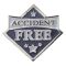 AD013231S Accident Free-  Lapel Pin
