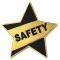 AD0138688 Safety Star Lapel Pin